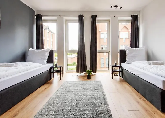 Working Loft - 8 Box Spring Beds Lejlighed Emmerich